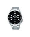 Orologio Seiko 5 Sports Quadrante Nero Cinturino in Acciaio