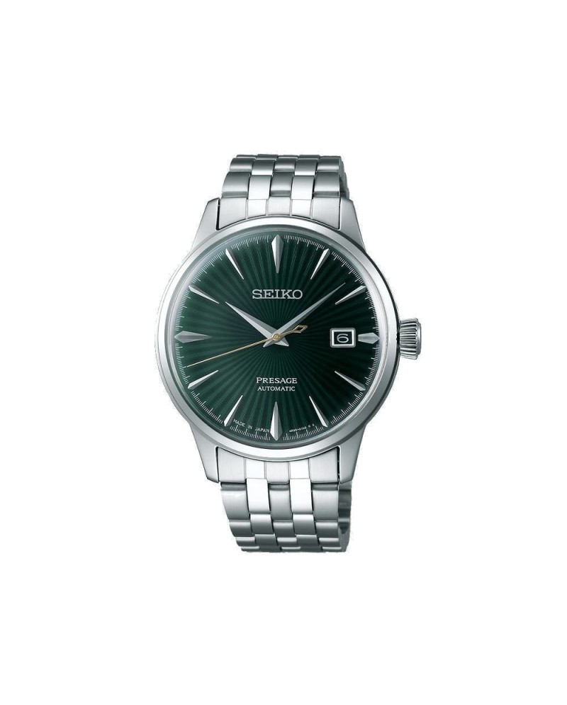 Orologio Seiko Presage Cocktail Quadrante Verde con Cinturino Acciaio