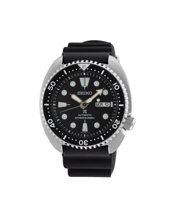 Orologio Seiko Prospex Diver's 200M Quadrante Nero Cinturino in Silicone