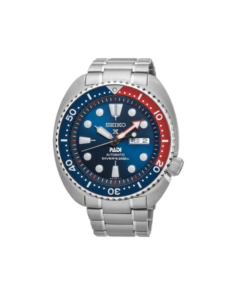 Montre Seiko Prospex Padi Diver's 200M cadran bleu bracelet en acier