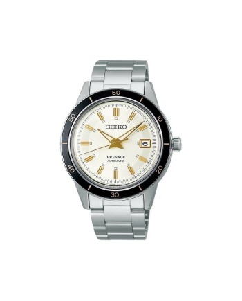 Orologio Seiko Presage Style 60's Quadrante Bianco con Cinturino Acciaio