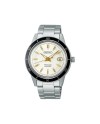 Montre Seiko Presage Style 60's cadran blanc avec bracelet en acier