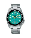 Seiko 5 Sport Watch Turquoise Dial Steel Bracelet