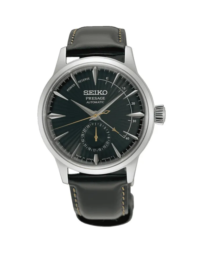 Orologio Seiko Presage Cocktail Quadrante Verde con Cinturino Pelle