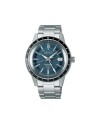 Seiko Presage Style 60's GMT Blue Dial Watch with Steel Bracelet