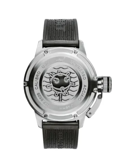 U-Boat Sommerso Watch 46 mm Ceramic Green Rubber Strap