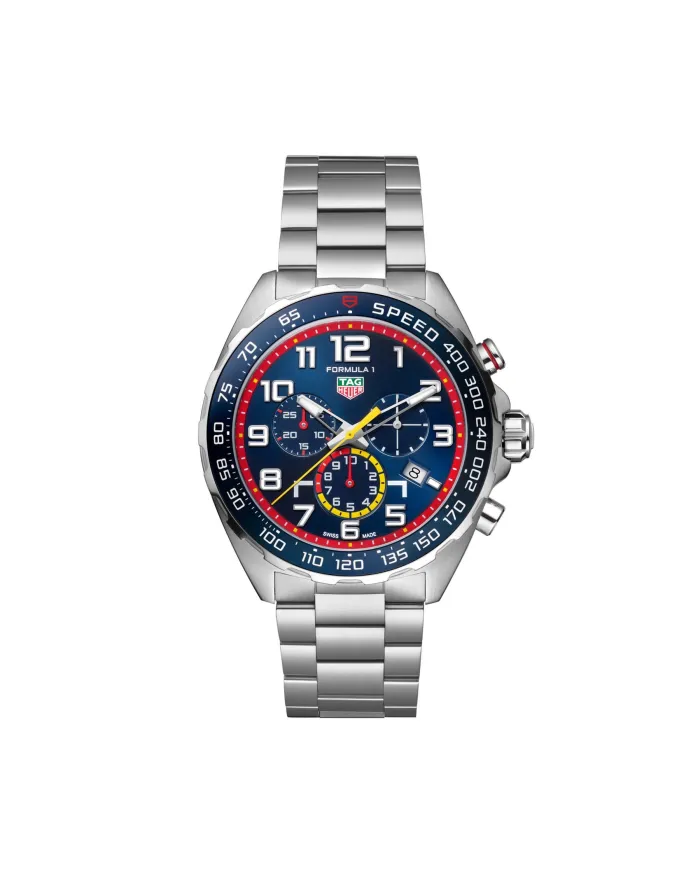 Tag Heuer Formule 1 Red Bull Racing Chronographe Bracelet En Acier