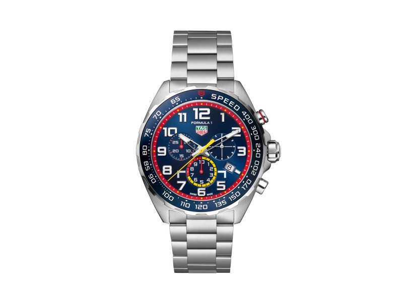 Tag Heuer Formula 1 Red Bull Racing Chronograph Steel Strap