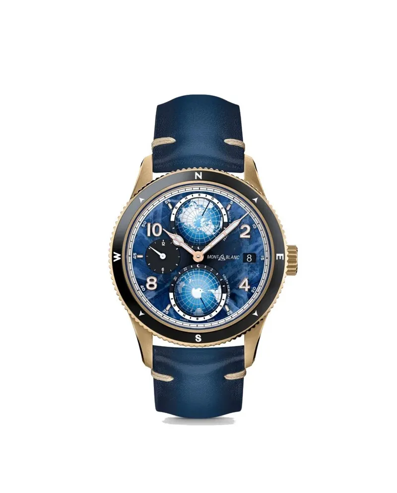 Montre Montblanc 1858 Geosphere 0 Oxygen Edition Limitée - 1786 pièces