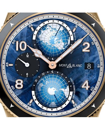 Montre Montblanc 1858 Geosphere 0 Oxygen Edition Limitée - 1786 pièces