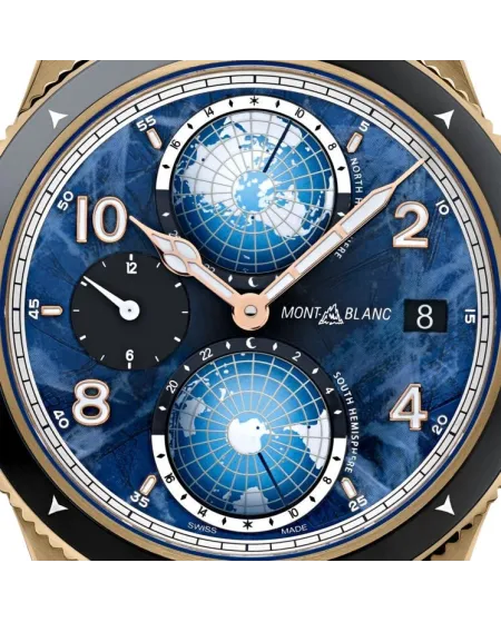 Orologio Montblanc 1858 Geosphere 0 Oxygen Edizione Limitata - 1786 Esemplari