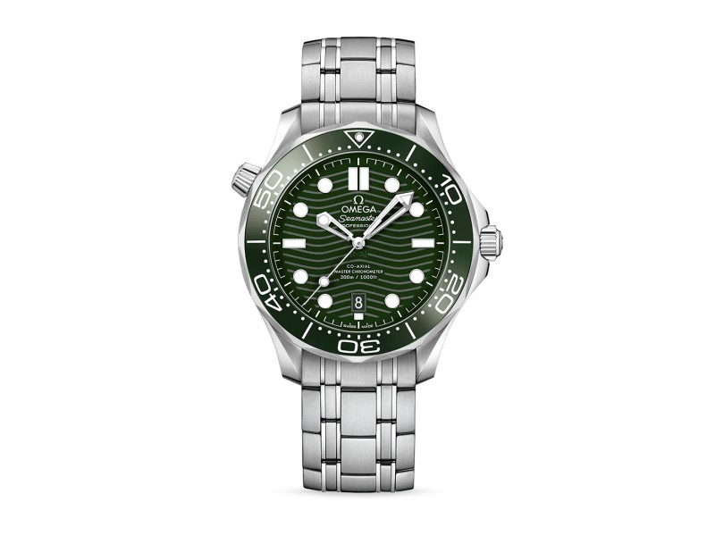 Omega Diver 300m Co-Axial Master Chronometer Green Watch