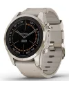 SmartWatch Garmin Fēnix 7S Pro Sapphire Solar Cinturino in Pelle Avorio