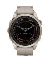 SmartWatch Garmin Fēnix 7S Pro Sapphire Solar Cinturino in Pelle Avorio