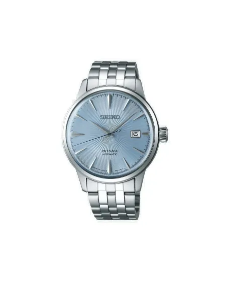 Orologio Seiko Presage Cocktail Quadrante Celeste con Cinturino Acciaio
