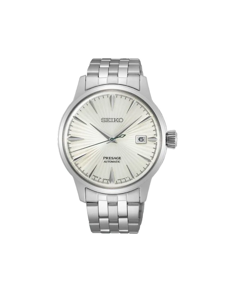 Montre Seiko Presage Cocktail Cadran ivoire avec bracelet en acier Montre Seiko Presage Cocktail Cadran ivoire avec bracelet en acier