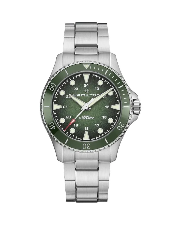 Hamilton Khaki Navy Scuba Green Watch 43 mm