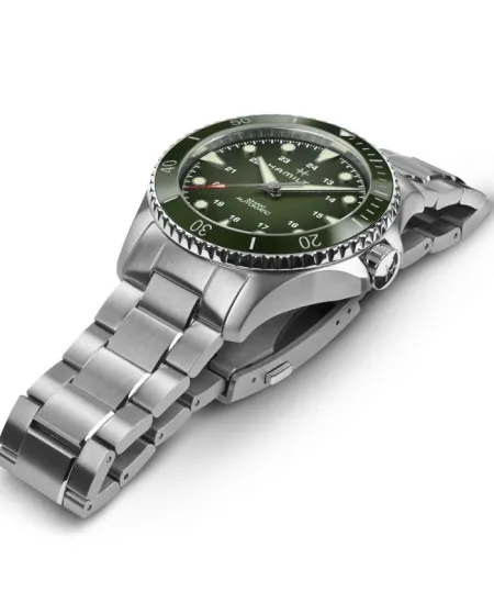 Montre Hamilton Khaki Navy Scuba Green 43 mm