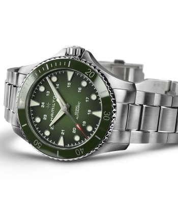 Orologio Hamilton Khaki Navy Scuba Verde 43 mm