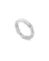 Gucci Link to Love Ring in White Gold with 4 mm Studs