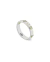 Gucci Icon Ring in White Corundum and Gold