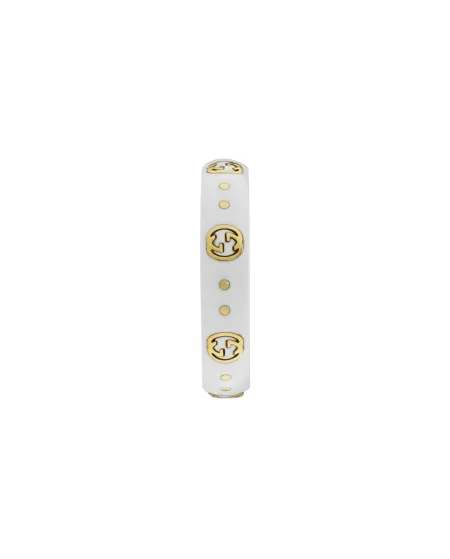 Gucci Icon Ring in White Corundum and Gold