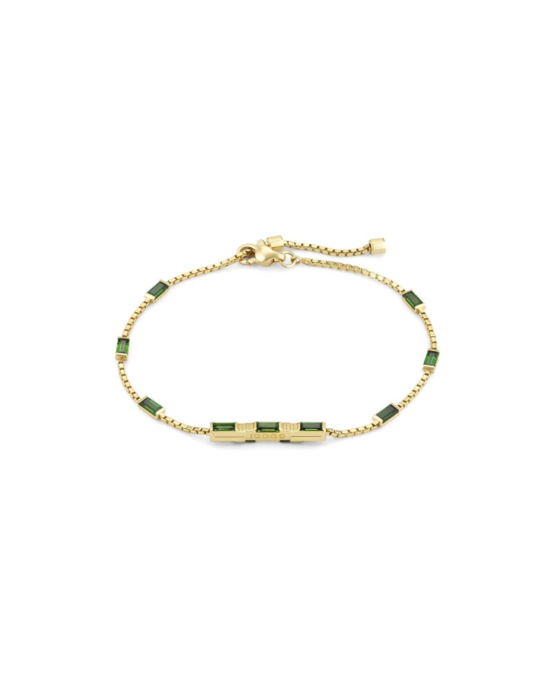 Bracciale Gucci Link to Love in Oro Giallo con Tormaline