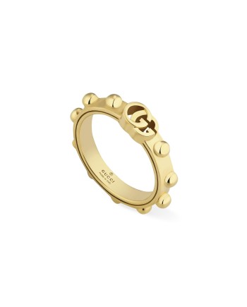 Anello Gucci GG Running in Oro Giallo