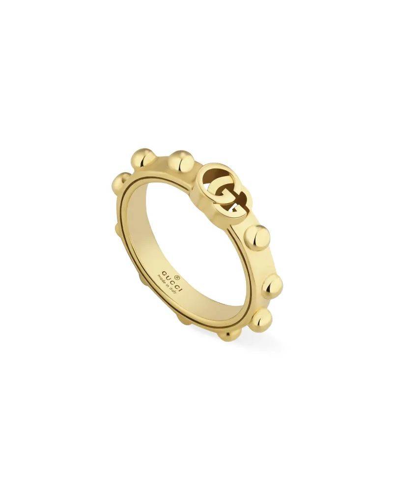 Gucci GG Running Ring in Yellow Gold