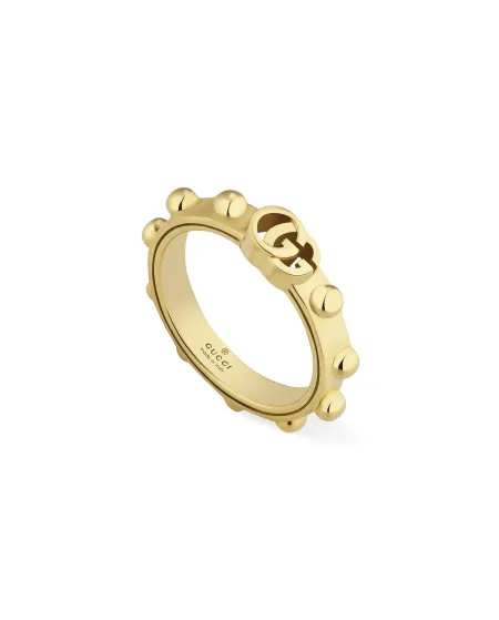 Gucci GG Running Ring in Yellow Gold