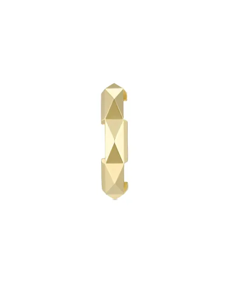 Gucci Link to Love Ring in Yellow Gold with 5 mm Studs