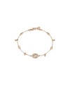 Bracciale Gucci Flora in Oro Rosa GG con Diamanti