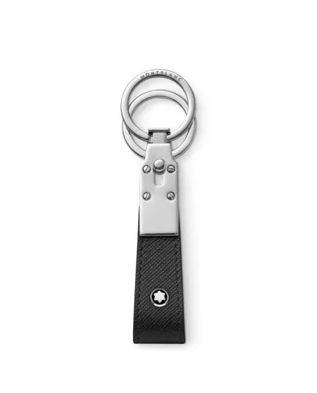 Portachiavi Montblanc Sartorial in Pelle Nera