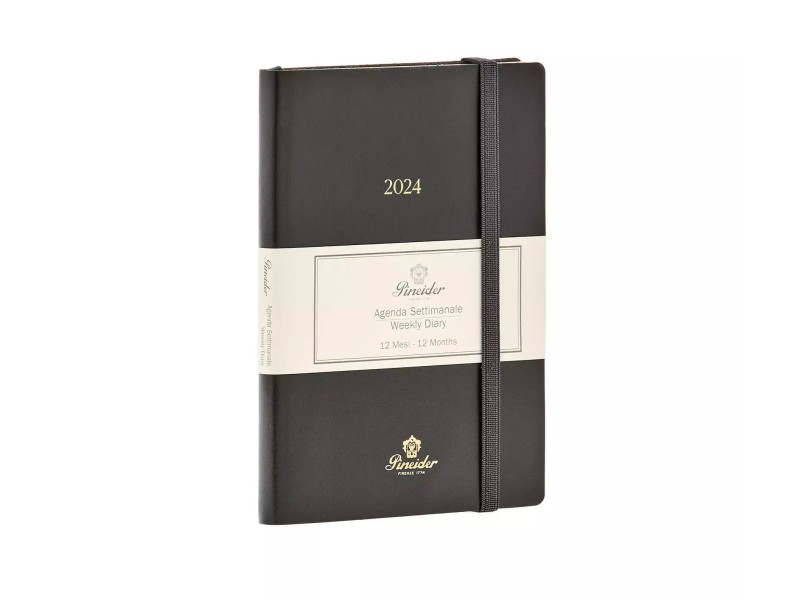 2024 Classic Weekly Diary 11 x 16 with Leather Cover