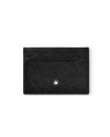 Montblanc Sartorial Card Holder in Black Leather with 5 Compartments
