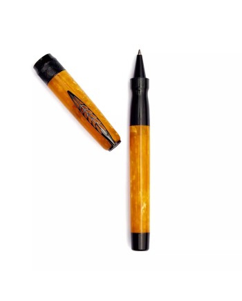 Stylo roller Pineider La Grande Bellezza Rock jaune