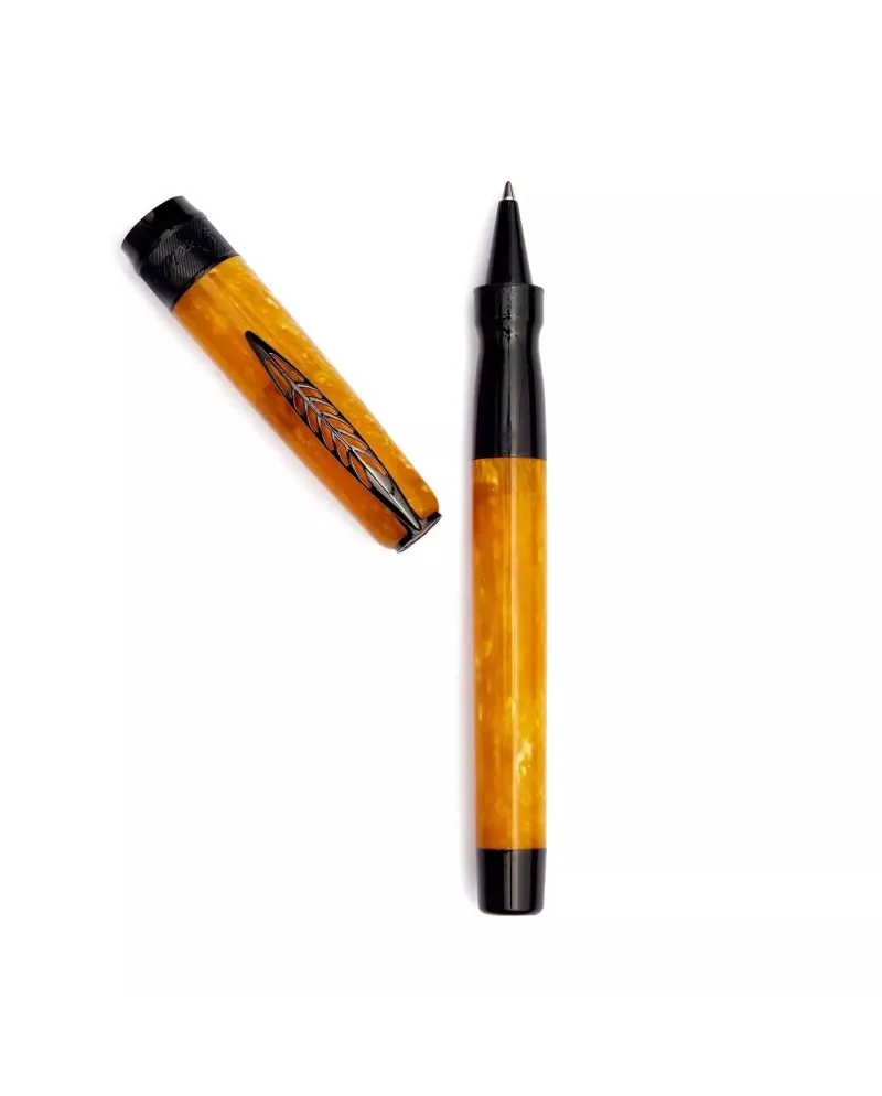 Penna Roller Pineider La Grande Bellezza Rock Giallo