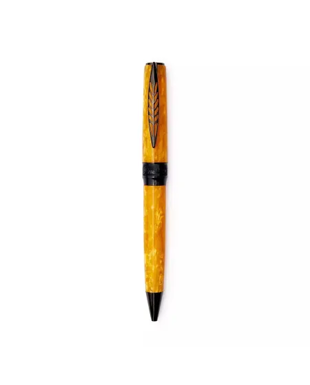 Penna Sfera Pineider La Grande Bellezza Rock Giallo