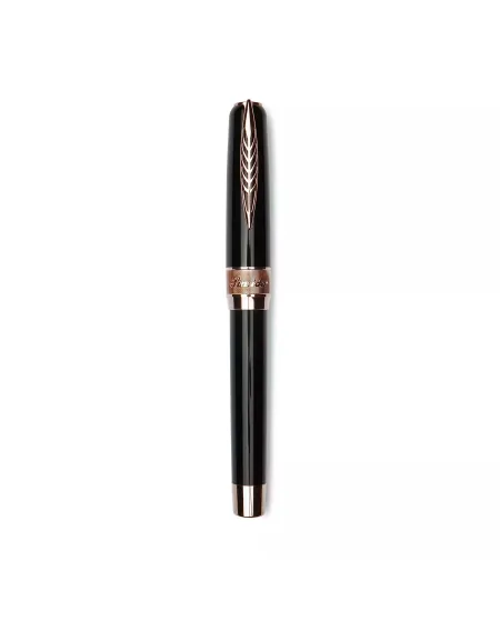 Pineider La Grande Bellezza Rock Black Prince Rollerball Pen