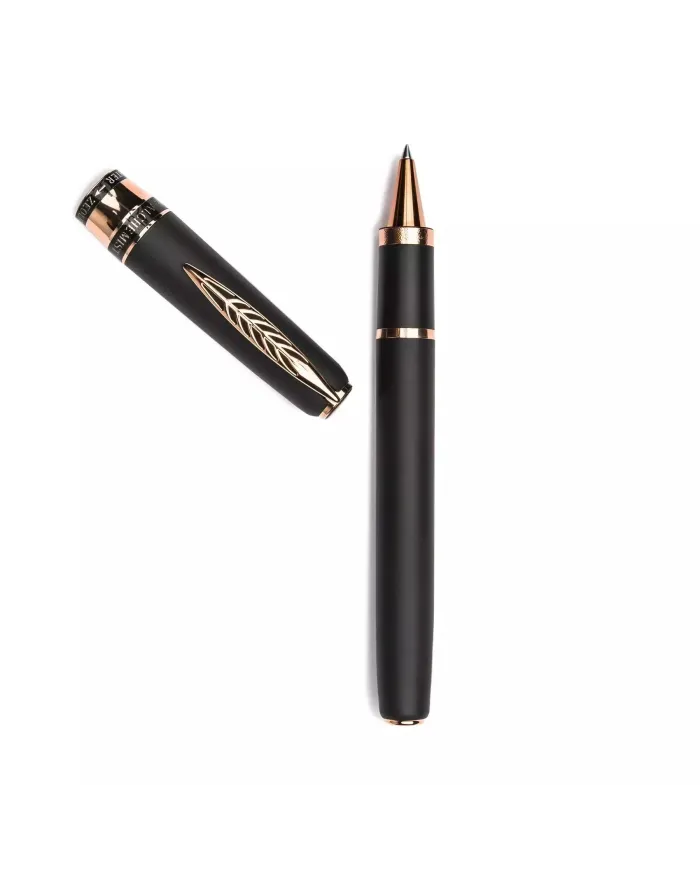 Pineider Alchemist Stromboli Black Rollerball Pen
