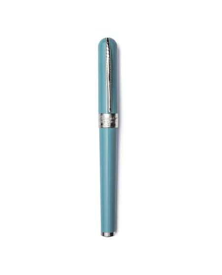 Stylo roller personnel Pineider Avatar UR bleu glacier