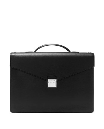 Montblanc Meisterstück 4810 Medium Briefcase in Black Leather