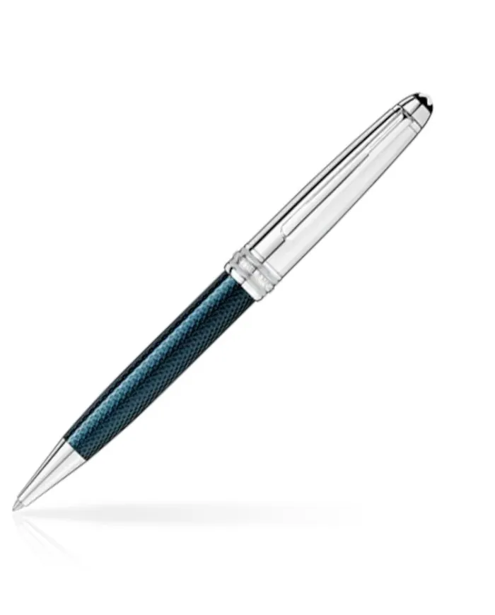 Penna a Sfera Montblanc Meisterstück Doué Solitaire Blue Hour Classique