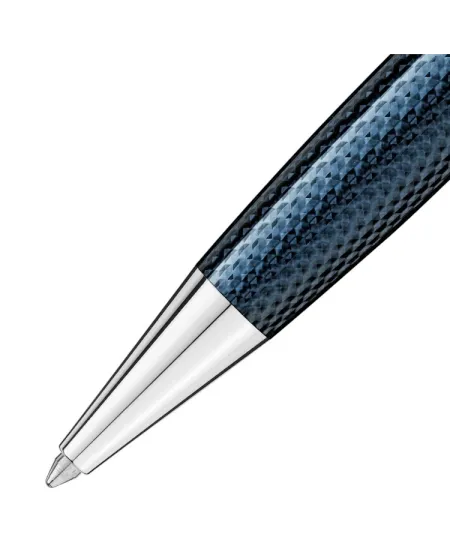 Penna a Sfera Montblanc Meisterstück Doué Solitaire Blue Hour Classique