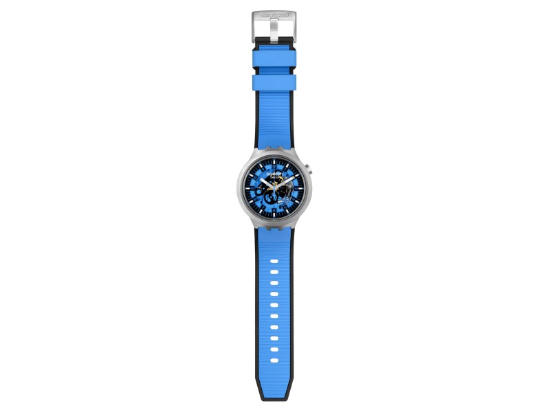 Swatch Big Bold Azure Blue Daze watch