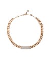 Crivelli Choker in Rose Gold with Pavé Diamonds