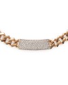 Crivelli Choker in Rose Gold with Pavé Diamonds
