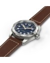 Montre Hamilton Khaki Field Expedition Auto avec bracelet en cuir bleu