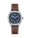 Hamilton Khaki Field Expedition 41 mm Auto Blue Leather Strap Watch