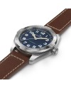 Orologio Hamilton Khaki Field Expedition 41 mm Auto Blu Cinturino Pelle